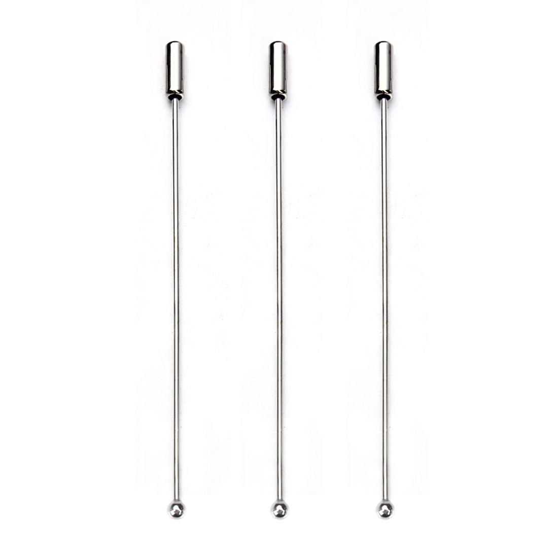

20pcs 90mm Length Copper Hat Brooch Pins Rhodium Color Metal Pins With Stopper Safety Pins For DIY Jewelry Making Accessories