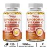 XEMENRY Vitamina C Liposomiale da 1500mg - Antiossidante, Promuove un Sistema Immunitario Sano