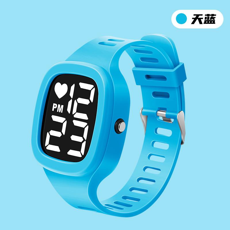 Led Watch Fashion Sports Watch Waterproof Watch Led Electronic Watch Male And Female Student Electronic Watch