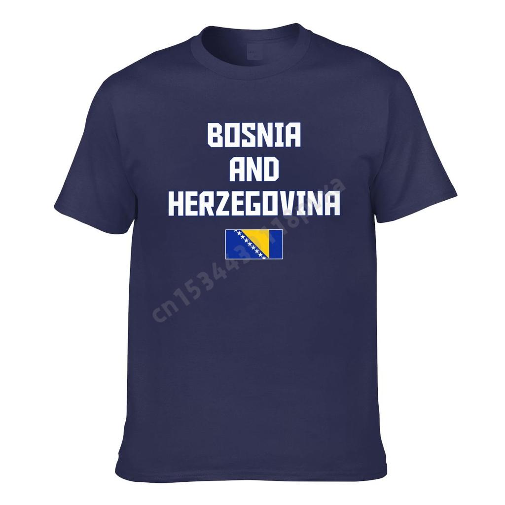 Bosnia And Herzegovina Flag Country Map ITS IN MY DNA Men Women Tshirt Boys Tees T Shirt Hip Hop Tshirts XS5XL 100 Cotton