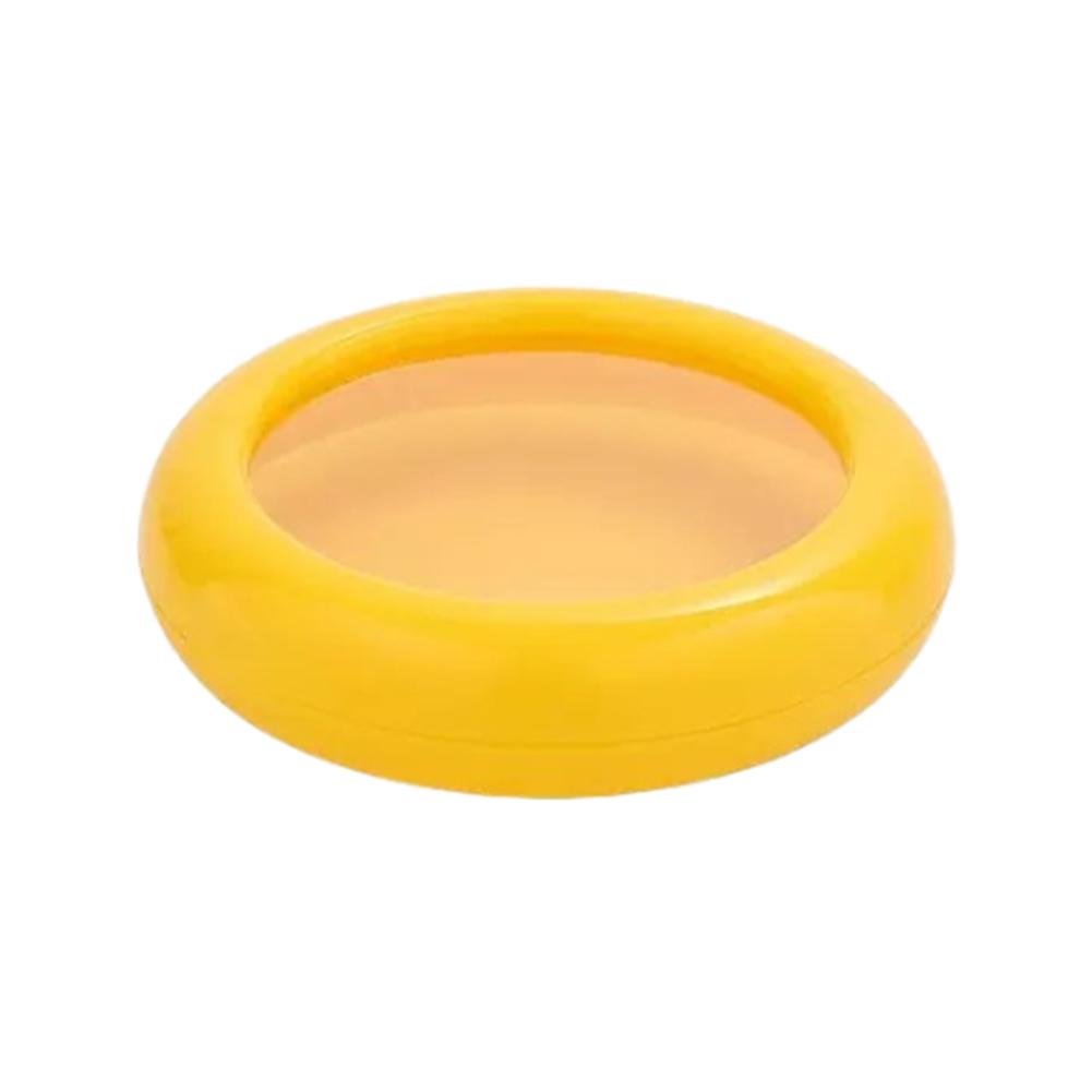 

Силиконовая пленка для хранения фруктов, пылезащитный контейнер для хранения фруктов, мини-холодильник, ящик для хранения свежих овощей и фруктов жёлтый