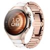Для Huawei Watch 5 42 мм ремешок для часов застежка-бабочка смола цинковый сплав керамикоподобный ремешок