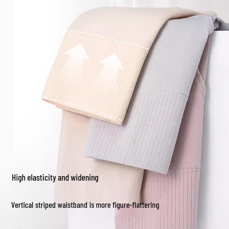 FitonTon Women's 4-Pack High-Waist Cotton Tummy Control Briefs