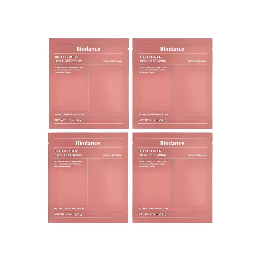 

BIODANCE Bio-Collagen Real Deep Mask Firming Hydration Sheet Mask 34g x 4 Sheets