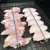 Portable Food Grade Stainless Steel Chicken Wing Guide Skewers Reusable Chicken Wing Rack BBQ Fork for Even Cooking Picnic