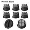 Filter Replacement Parts for H14 H14 Pro H14 Dual Vacuum Cleaner Complete Set of 6 Filters with Cleaning Brush