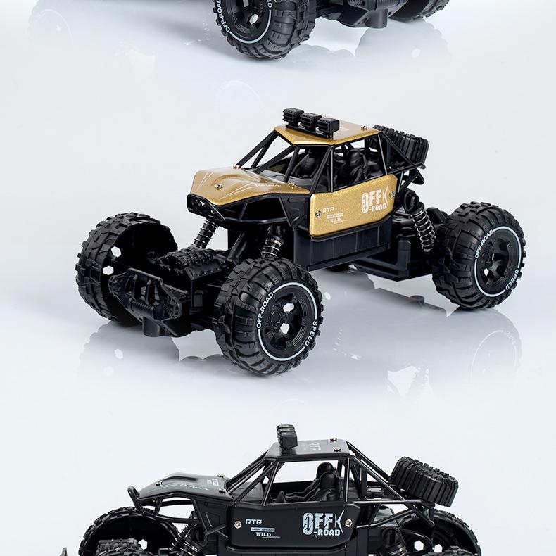 Alloy Off-Road Remote Control Car Toy for Boys Aged 3-6 Years