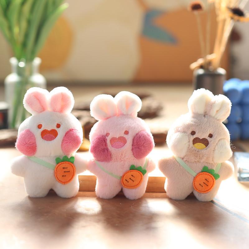 Adorable Cute Bunny Plush Toy Adornments Perfect For Bags Keychains And Gifts