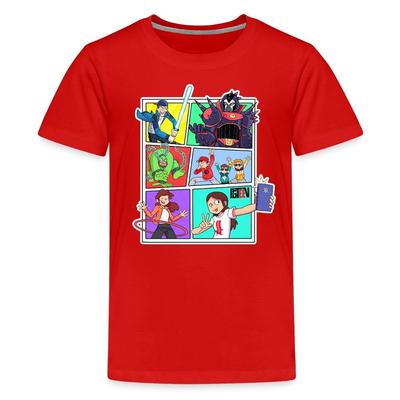 FGTeeV Out Of Time Book Shirt Kids' Premium T-Shirt