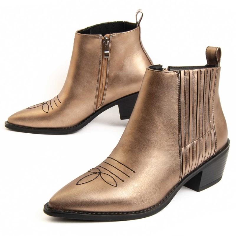 Montevita Botín De Tacón Para Mujer.    Espuela  96625 41