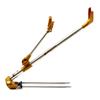 Stainless Steel Double Groove Hand Rod Fishing Pole Holder Fishing Rods Holder Fishing Bracket