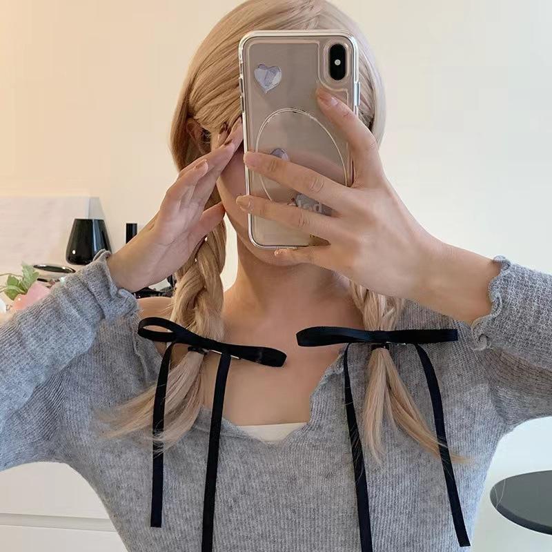 

Новая заколка для волос с бантом для девочек, заколка в виде утконоса, плетеная лента для волос, открытки для волос, двойной хвостик, сладкий