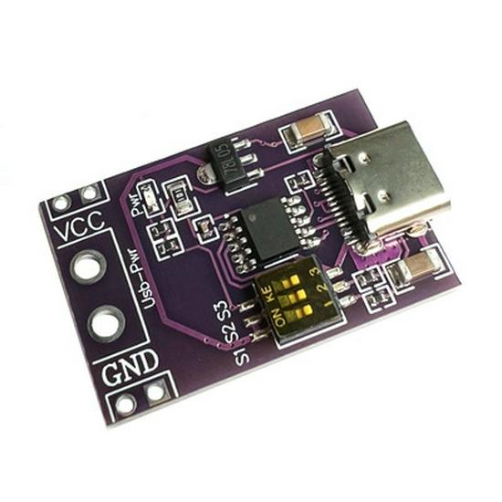 Multi-Voltage Fast Charging Trigger for PD/QC/AFC - Supports Fixed Outputs of 5V, 9V, 12V, 15V, 20V