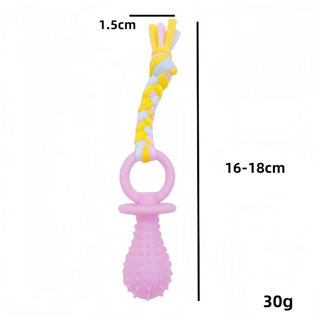 Cotton Rope Dog Toy Set: Durable, Unchewable Teething Rope Ball for Cats and Dogs
