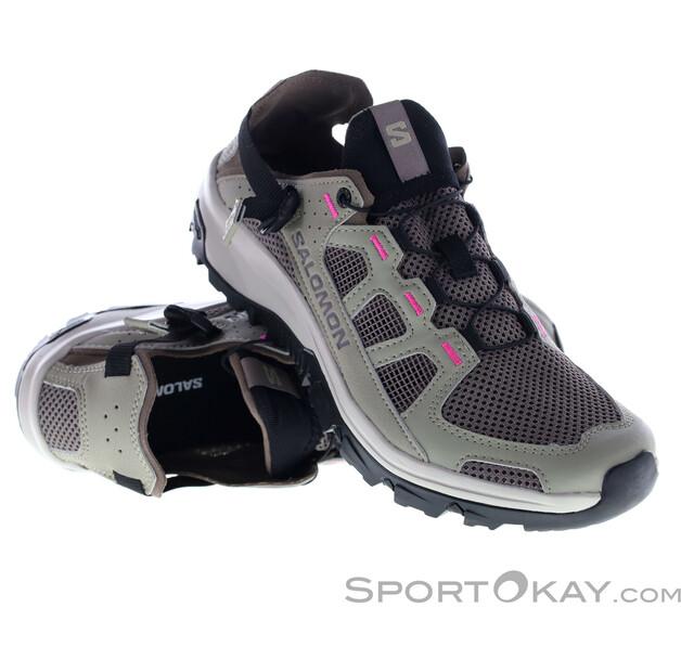 Ботинки для хайкинга Salomon Techamphibian 5 silves/iron/knoc фиолетовый/серый