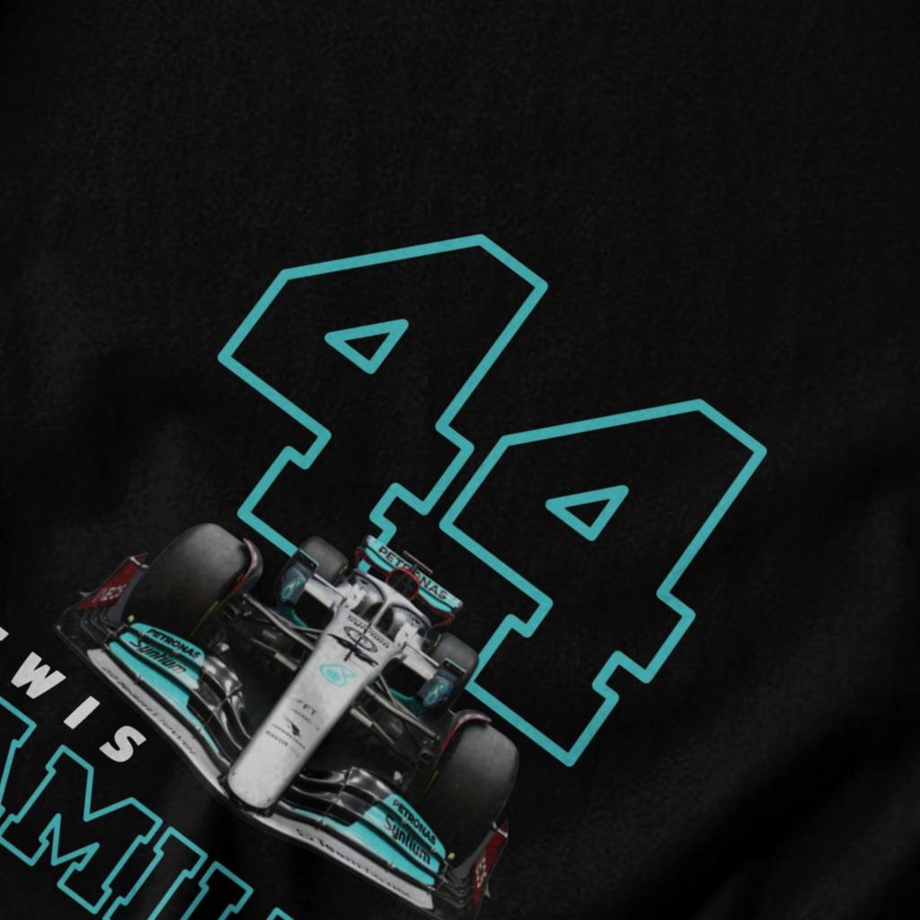 Men T Shirt Lewis Hamilton 44 Racing Unique Y2K Graphic Tees Unisex Tops T Shirts