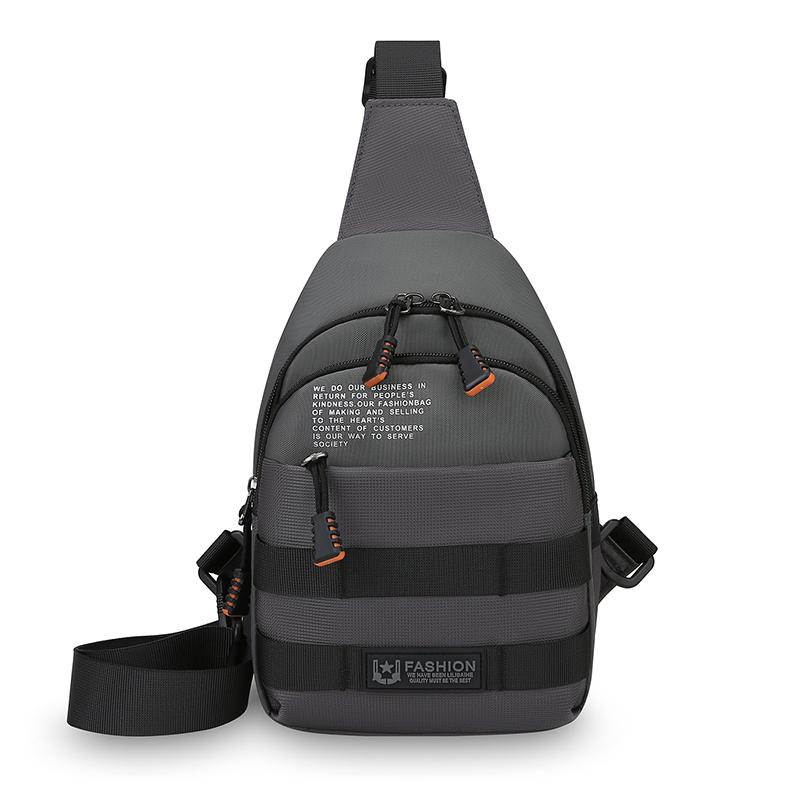 Men's Outdoor Crossbody Bag Lightweight Shoulder Bag Business Commuter Chest Bag