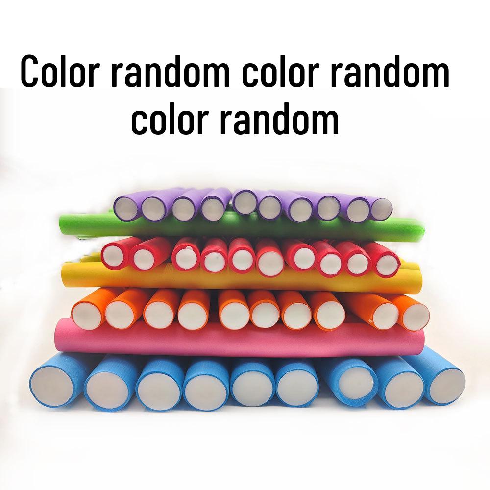 24cm No-Heat Sponge Curlers: Hair Styling Tools for Bangs & All-Purpose Curling