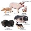 Realistic Miniature Pig Sow Figurine Toy Animal Model Ornament