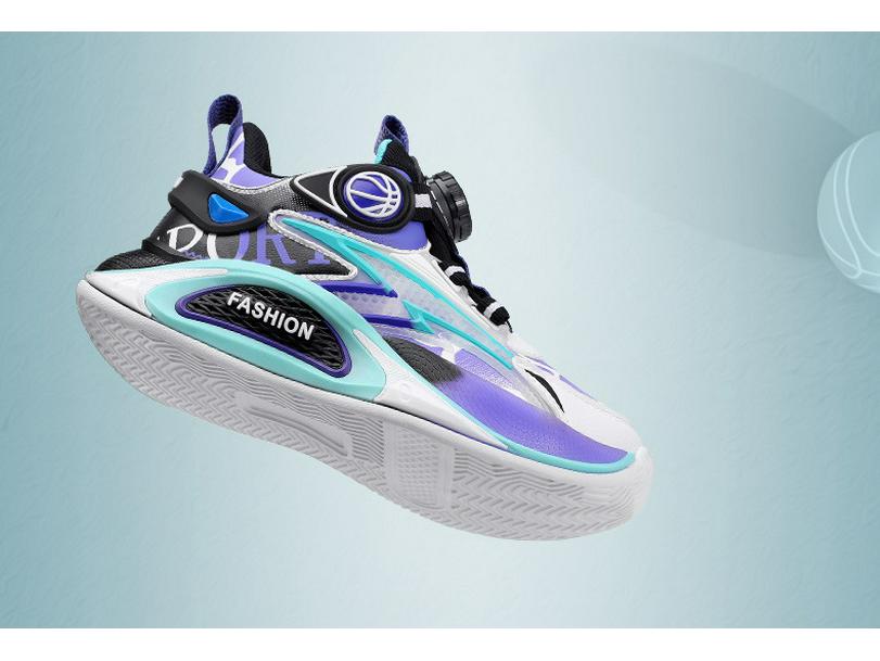 Spring 2025 Waterproof Leather Boys' Basketball Shoes for Kids - Wear-Resistant Trendy Running Shoes