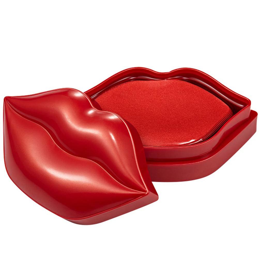 Увлажняющая гелевая маска для губ Chubby Lip Mask Блеск для губ Подарок для женщины и девочек красный