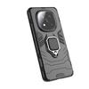 Shockproof Heavy Armor PC Case For Xiaomi Redmi Note 15 Pro 14 Pro Plus 5G Magnetic Ring Bracket Enhanced Anti-drop Back Cover