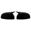 1 Pair For Skoda Fabia 2008-2014 Car Rearview Side Mirror Cover Wing Cap Exterior Door Case Trim Sticker