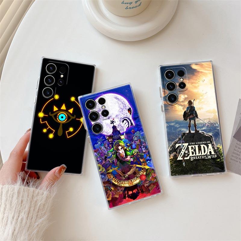 The Legends-Zeldas Game Clear Case For Samsung Galaxy S26 S25 S24 S23 Ultra S20 S21 FE S22 Plus S26 Ultra S25FE Soft Phone Cover