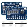 2 Set ADC 16 Bit I2C ADC Development Board Analog to Digital Converter Module for Micro Controller