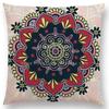 New Dreamy Sun Moon Stars Colorful Lotus Eternity Mandala Gorgeous Floral Pattern Design Prints Cushion Cover Pillow Case