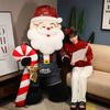 Large Santa Claus Plush Toy for Christmas Decoration