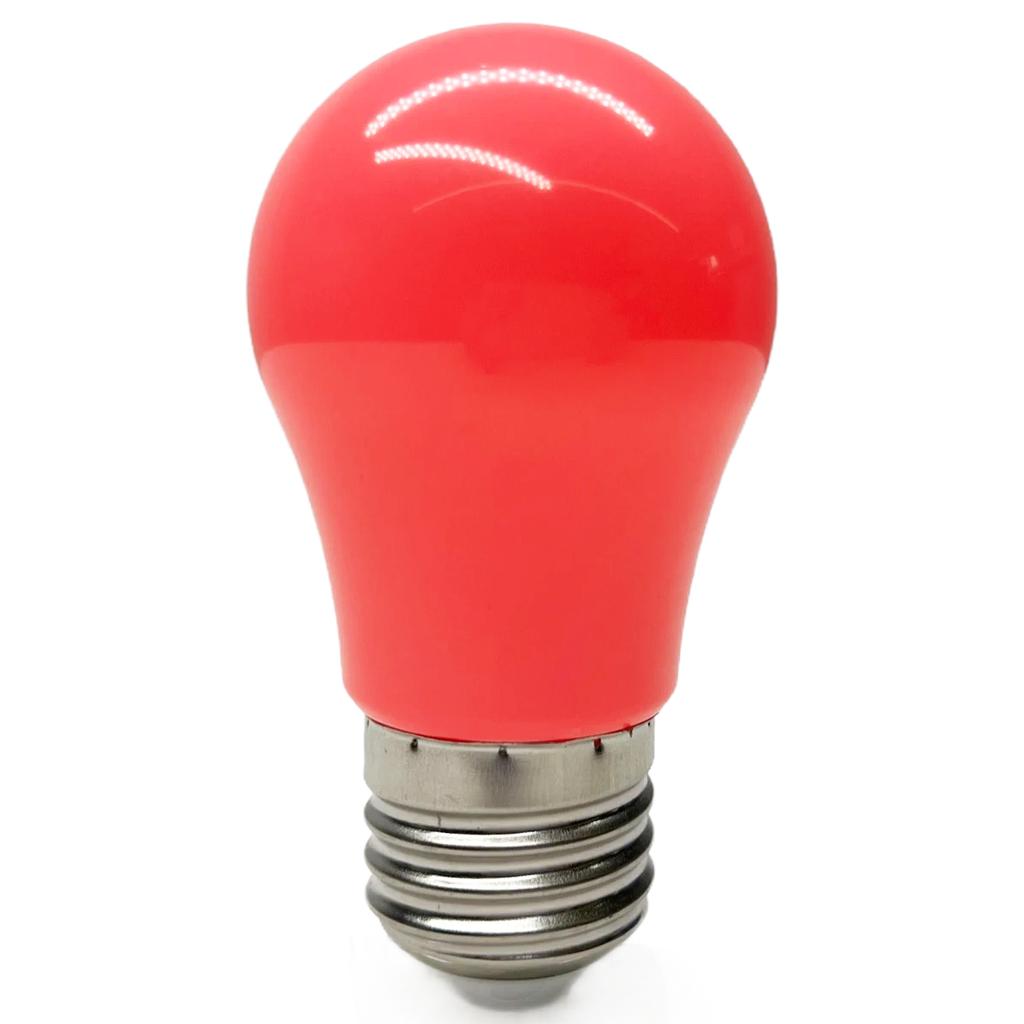 2x E27 2w Led Bulbs Rgb  Screw-base Globe Bulb Lamps A45 Light Red Blue Green Pink Yellow White Purple 8-light-colors 240v 10w