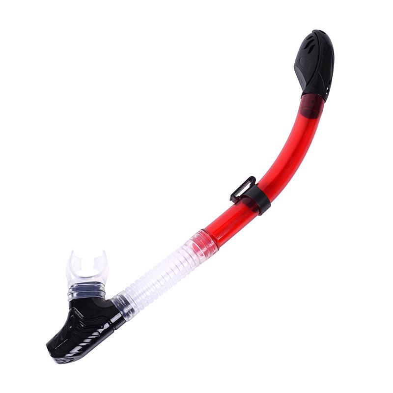 New fully dry breathing tube, snorkeling breathing apparatus
