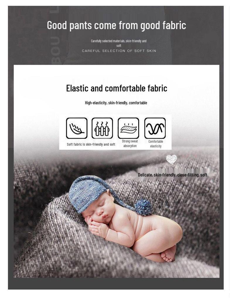 Umstands-Modal-Leggings - Übergröße, Hohe Taille, Bauchstütze, Neun-Punkte-Länge, Frühjahrs-/Sommerbekleidung