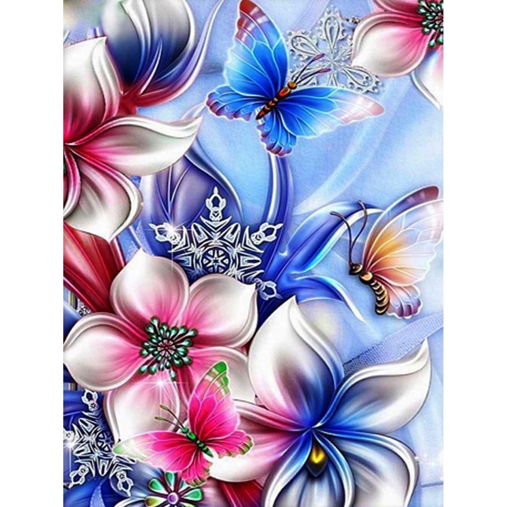 Diamond Painting 5d Flower Mandala Mosaic Needlework Full Kits Embroidery Sale Floral Home Decor  Art Crafts