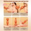 Sandalwood Lotus Seedpod Shape Gua Sha Facial Massage Tool Physiotherapy Massager for Face And Eye Skin Care