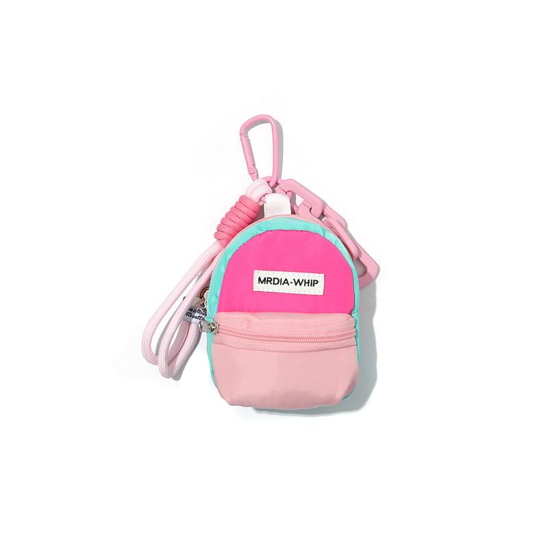 Summer Colorful Mini Key Wallet With Breathable Fabric For Daily Use