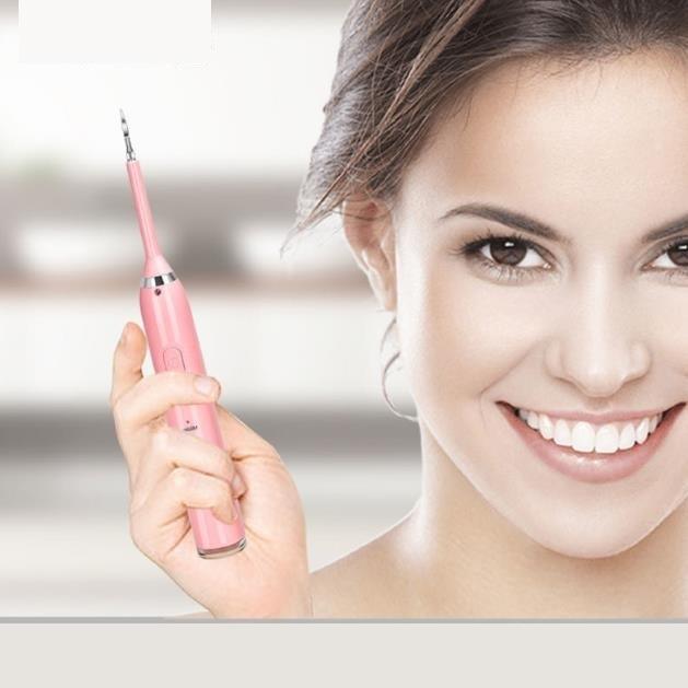 4 in 1 speziell für Erwachsene, wiederaufladbarer USB-Zahnreiniger, Mini-Elektronische Zahnbürste, Ultraschall-Zahnbürstenreiniger