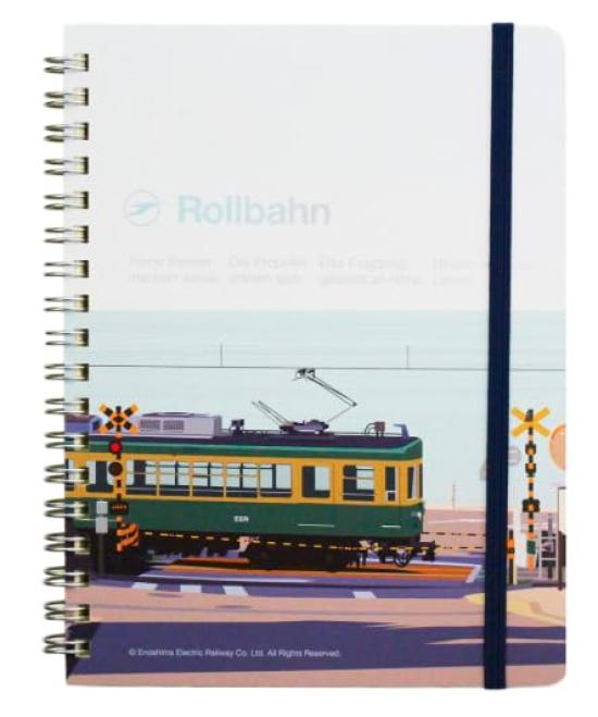 Rollbahn Delfonics Rollbahn Карманный блокнот L Переезд железной дороги Enoden