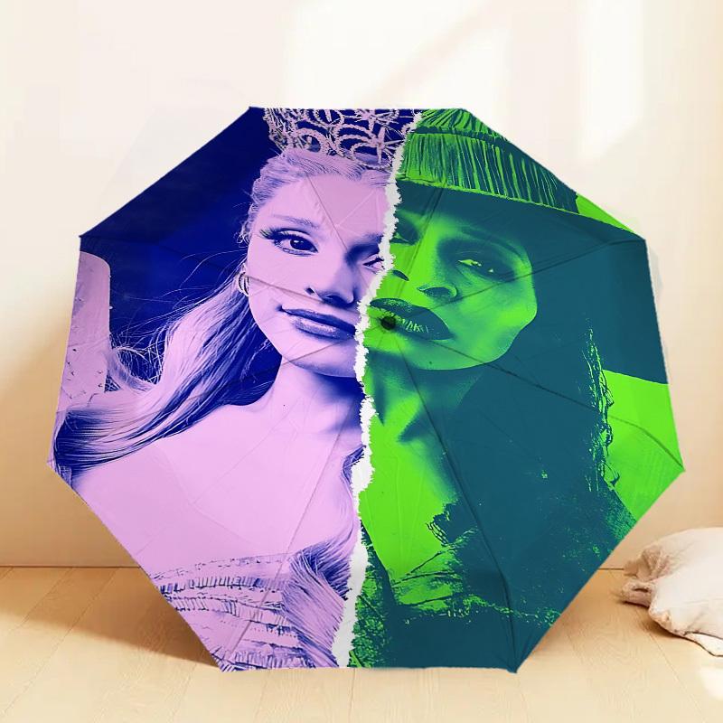 Transform Your Look with Our Colorful Umbrella Perfect for Outdoor Adventures, Auto-Open/Close, Lightweight & Durable, Great Gift Idea 081