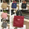 Urban Style Oxford Fabric Lunch Bag With Color Block Design For Students And Office Commuters