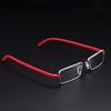 Metal Anti-Blue Light Reading Glasses Men Half Frame Prescription Eyeglasses Male Eyewear With Case +1.0 1.5 2.0 2.5 3.0 3.5 4.0