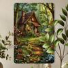 Vintage Metal Tin Sign Retro Wall Art Decor 8x12 Inch for Home Bar Cafe Garage