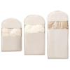 Garment Bag For Closet Storage Clothing Dust Bags With Self-Compression Zipper Space-Saving Hangable Garment Covers For Bedroom