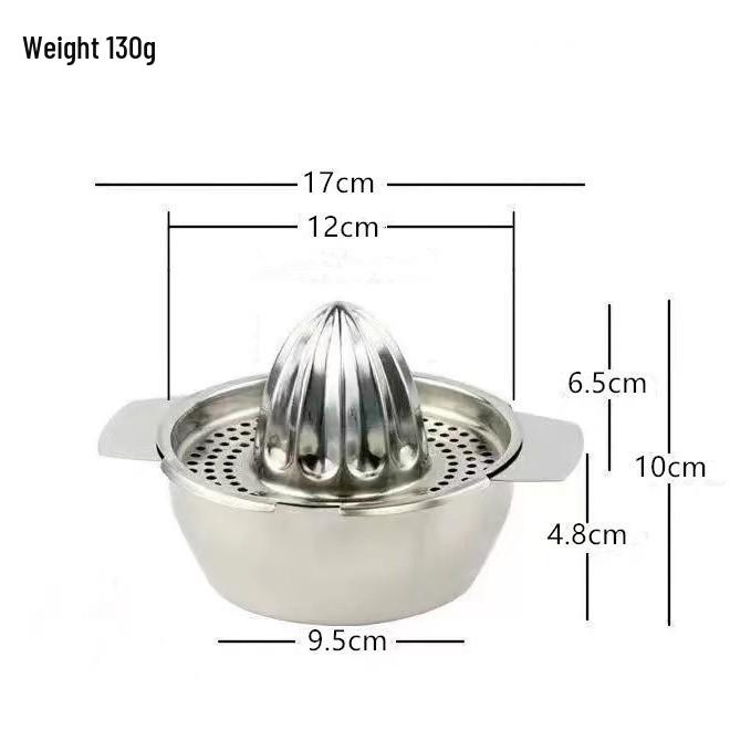 Ręczna wyciskarka do cytrusów ze stali nierdzewnej 304 - Przenośny ręczny docisk do cytryn i pomarańczy