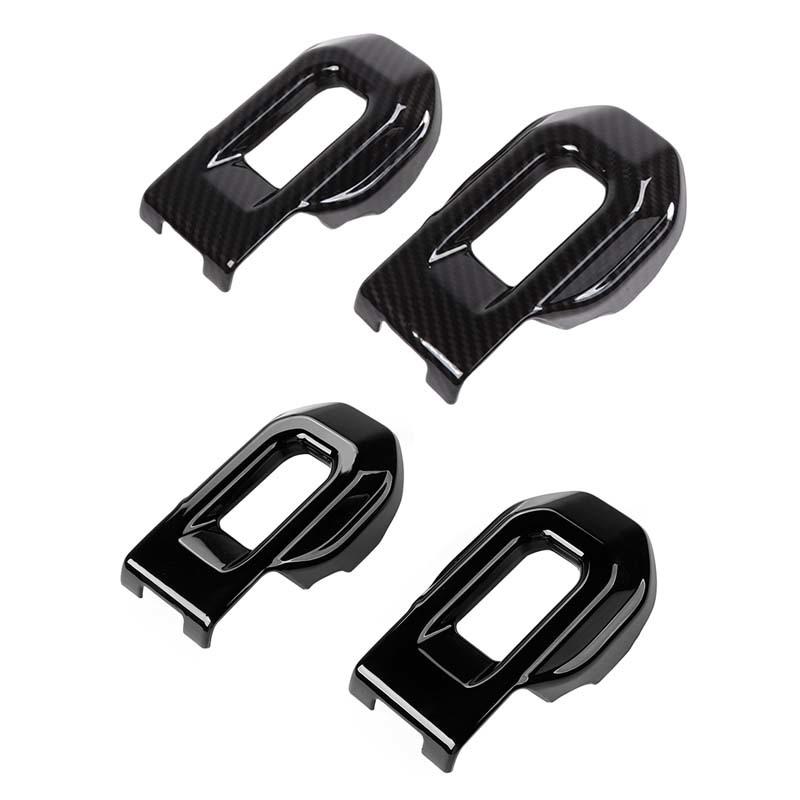  Fit For Jeep Wrangler JL For JT Gladiator 2018 Up ABS Front Engine Hood Ornament Decoration Cover Protective Sticker Car Exterior Accessories