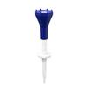 6Pcs Professional Golf Tees Adjustable Height Shock Resistant Structure Silicone Top Golf Tees For Improved Accuracy