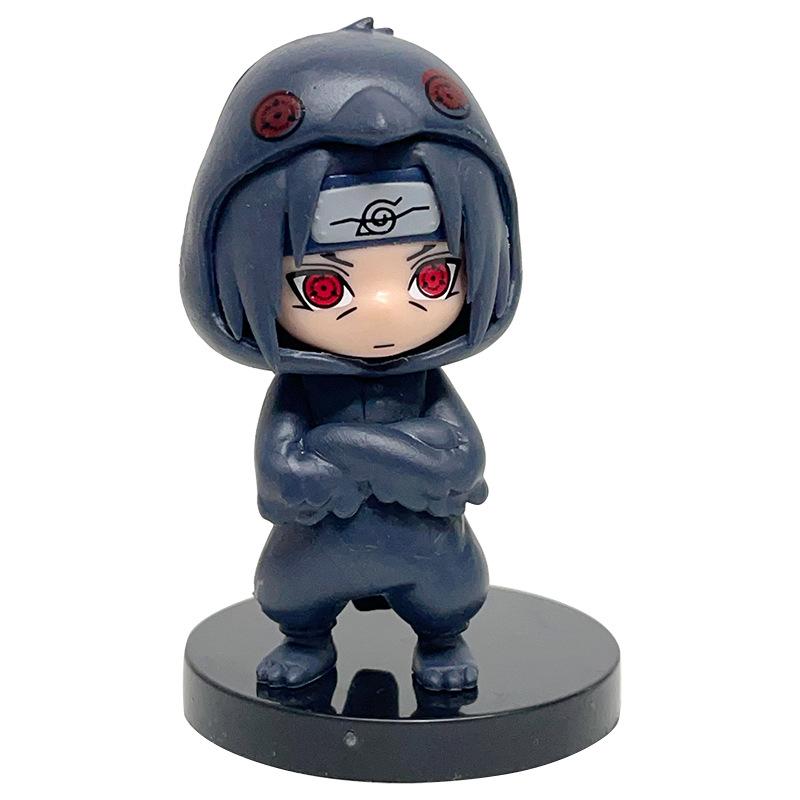 Trendy Clothing NARUTO Action Figure 8pcs/set Kyuubi Naruto Shuukaku Gaara Sakura  Sasuke Utachi Kakashi Hinata Q Version Model
