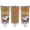 Snoopy Tumbler Mug Coffee Cup Convenience Store Cup Cold Insulation Water Bottle Direct Drinking Stainless Steel with Lid Portable Straw Character