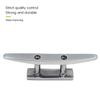 4" 5" 6" 8" Low Flat Cleat 316 Stainless Steel 2 Hole Hardware boat cleats For Marine Boat Deck Rope Tie yacht accessories